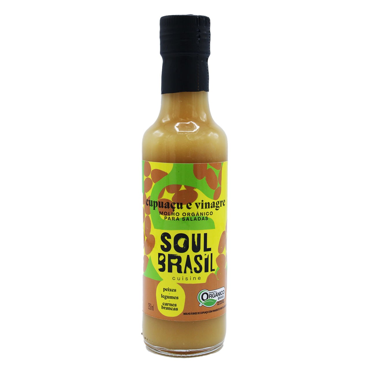 Molho Para Saladas Orgânico de Jabuticaba e Vinagre Soul Brasil 250ml